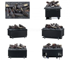 Електрокамін Dimplex Cassette 500 P (підключення до води, з дровами). Фото 4