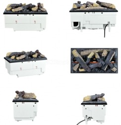 Электрокамин Dimplex Cassette 400 LED LOG (с дровами). Фото 3