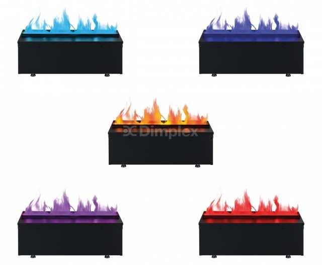 Електрокамін Dimplex Cassette 750 Multicolor P (підключення до води, з дровами). Фото 5